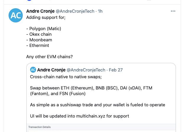 YFI创始人AC发推支持OKExChain
