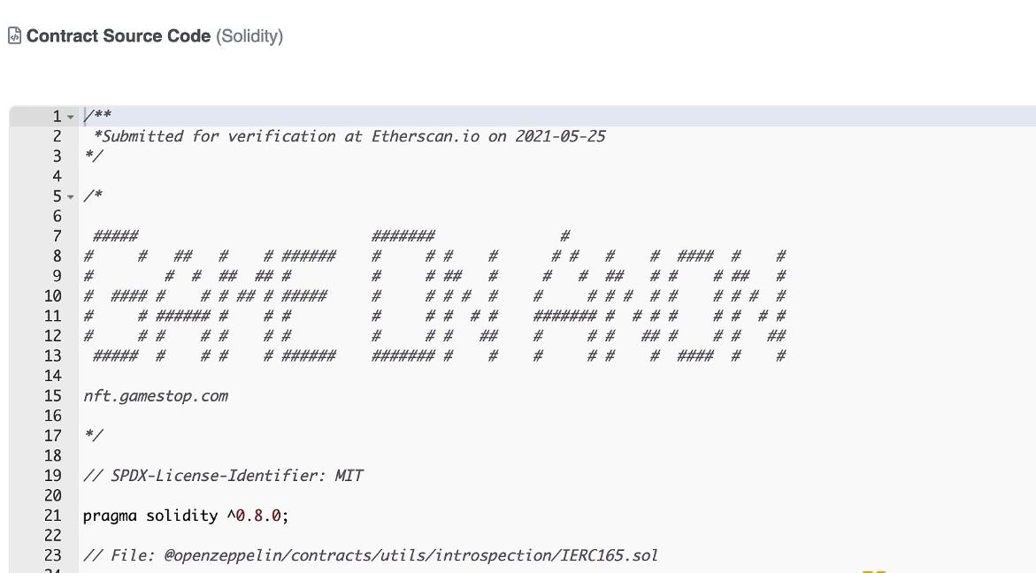 游戏零售巨头GameStop正在以太坊上建立NFT平台