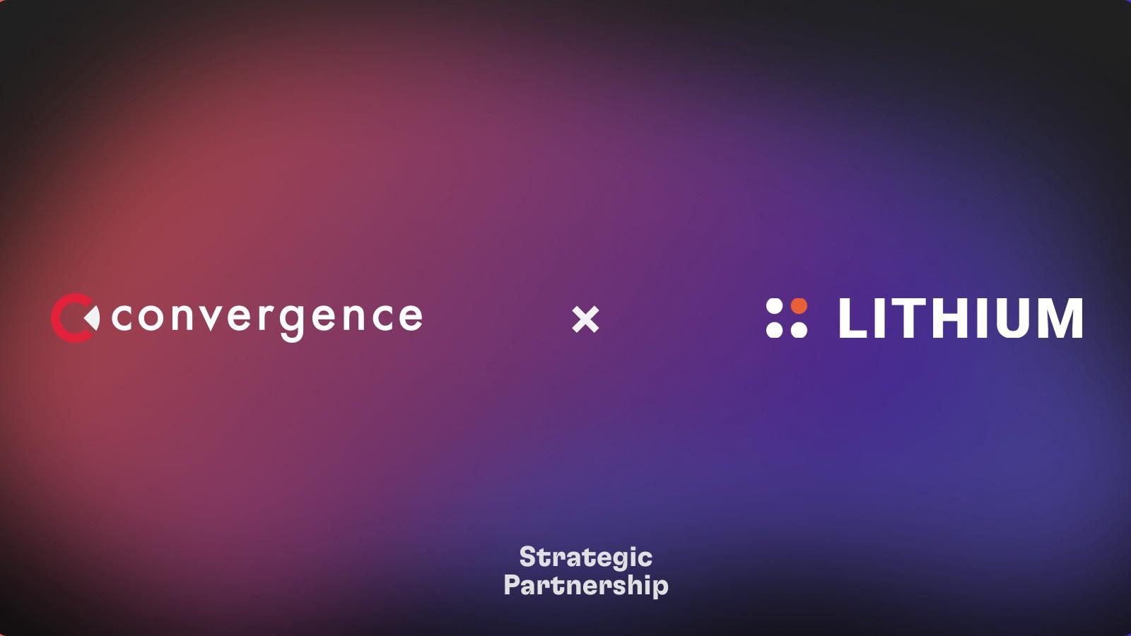 Convergence 与 Lithium 达成合作，为非流动资产定价