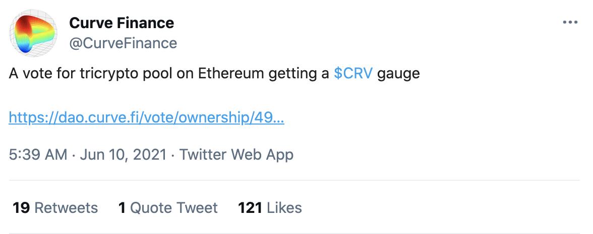 Curve 启动用于交换波动性资产的新算法