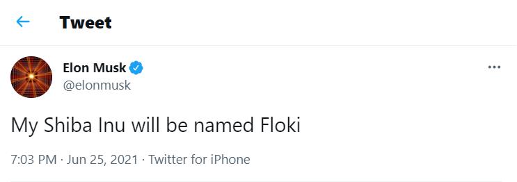 特斯拉CEO马斯克发推提及柴犬币