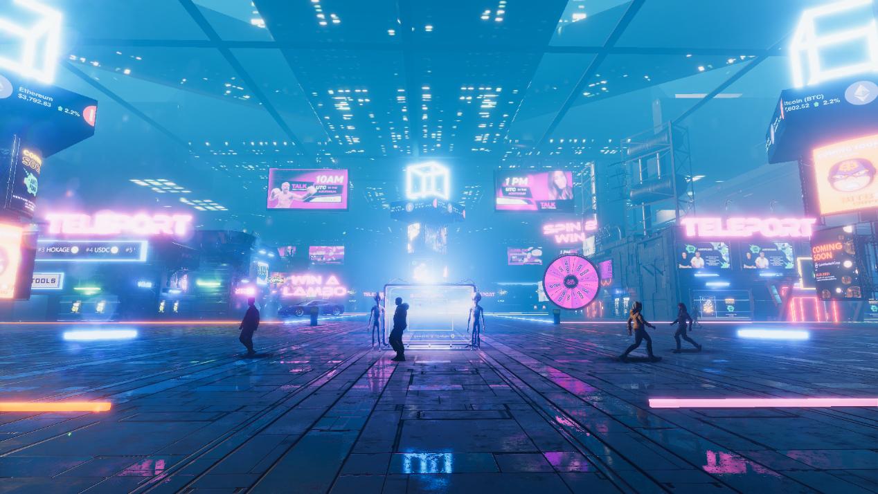 네 가지 주요 장면으로 가상 현실 메타버스 프로젝트 Bloktopia 이해하기