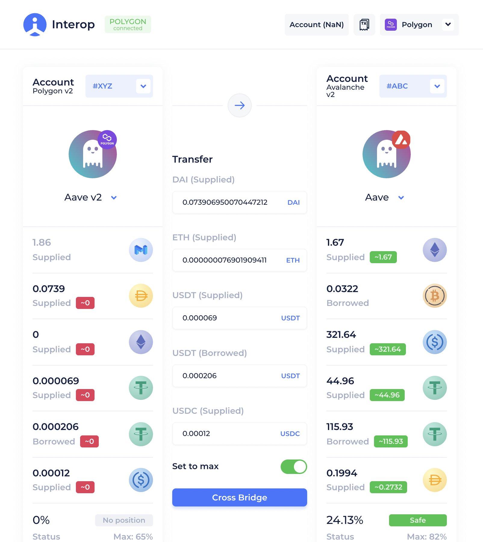 DeFi聚合平台Instadapp推出Interop，允许用户跨链转移DeFi资产