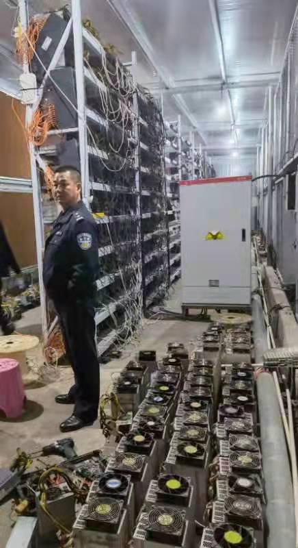 广东省查获 1100 余台虚拟货币“挖矿”矿机