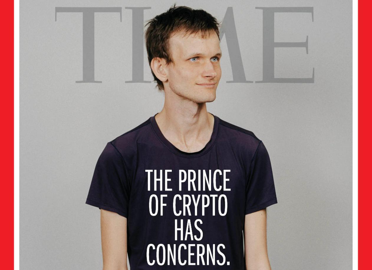 《タイム》誌特集：ヴィタリックは暗号業界の未来を憂慮している
