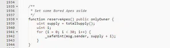 成都链安：BAYC 项目具有被无限铸币的风险 
