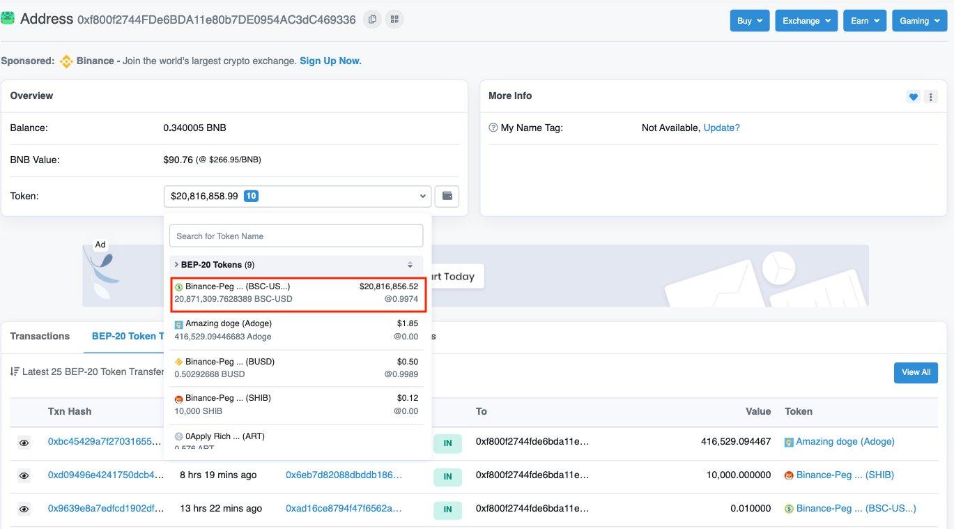 派盾：Raccoon Network 和 Freedom Protocol 为诈骗项目，已有 2000 万美元资金被转移