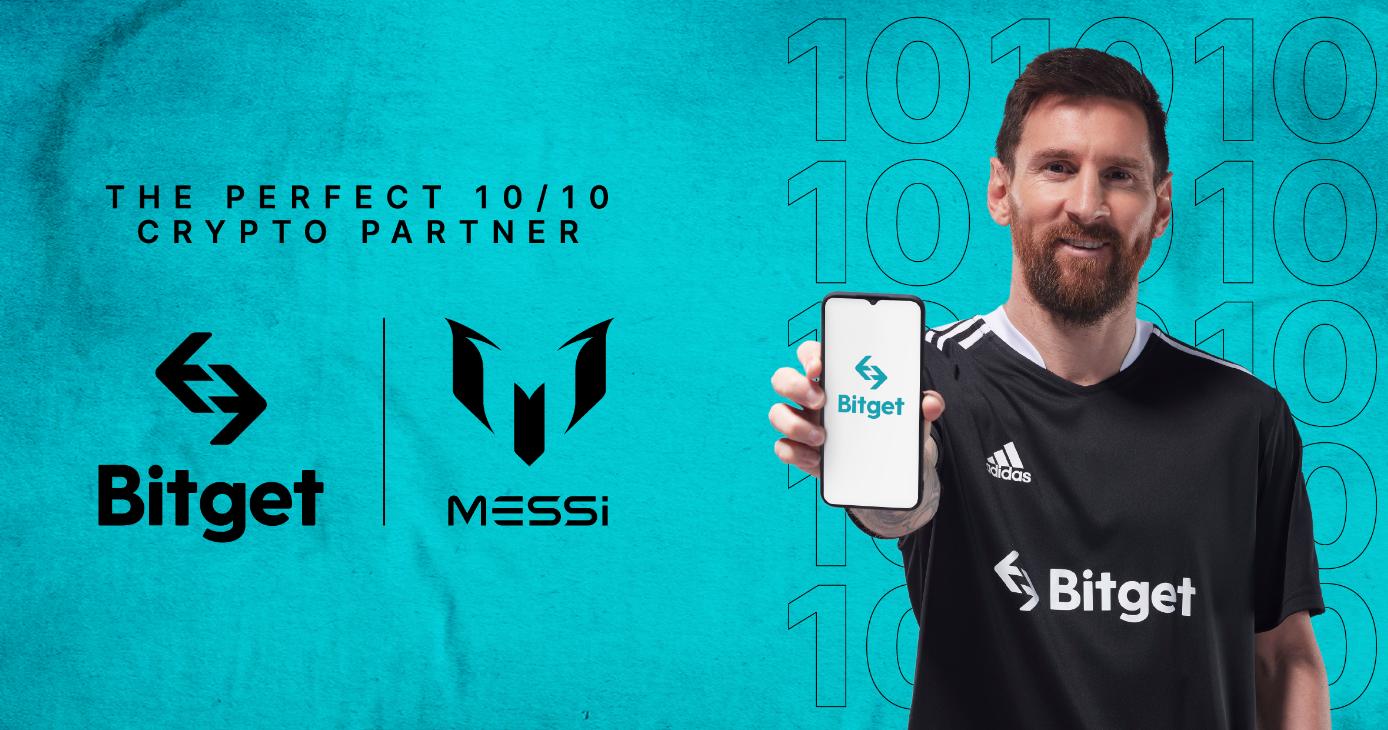 Cryptocurrency exchange Bitget partners with football superstar Messi
