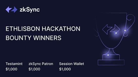 zkSync 公布 ETH Lisbon 黑客松获奖项目
