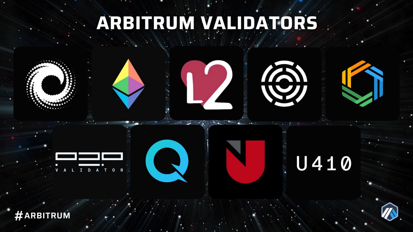 Arbitrum：Arbitrum One ネットワークに新しいバリデーターノードが追加されました