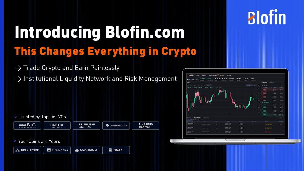 암호 자산 관리 회사 Blofin이 새로운 거래 플랫폼 Blofin.com을 공식 출시했습니다