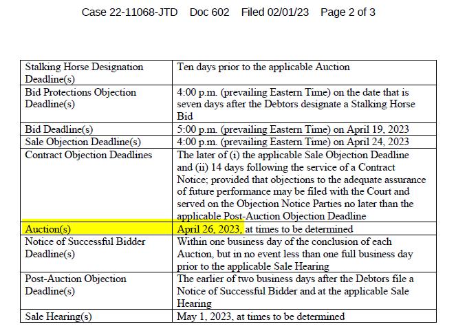 FTX 欧洲和日本子公司的拍卖投标截止日期延长至 4 月 26 日