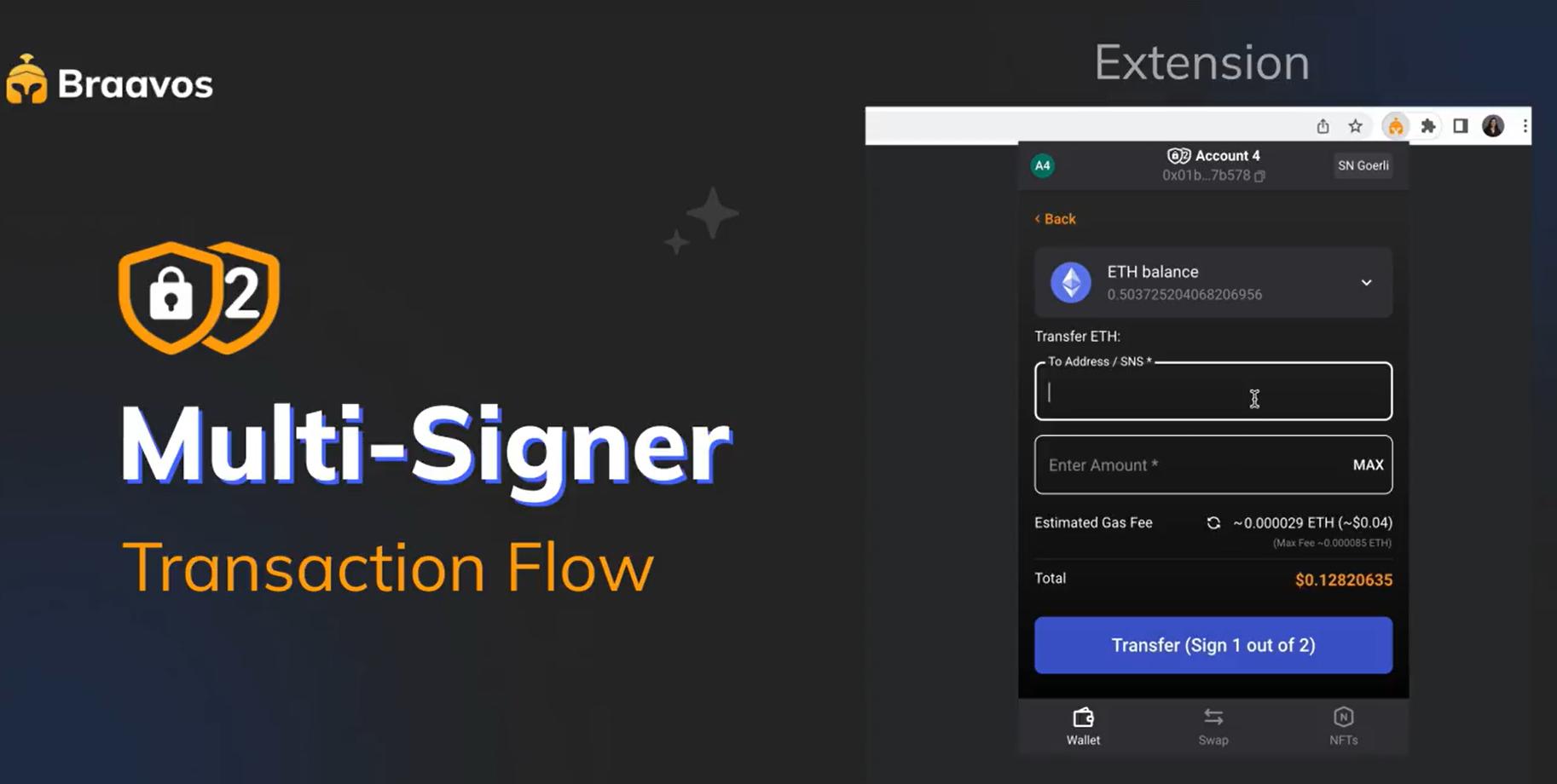 StarkNet 生态钱包 Braavos 在测试网上线 Multi-Signer 功能