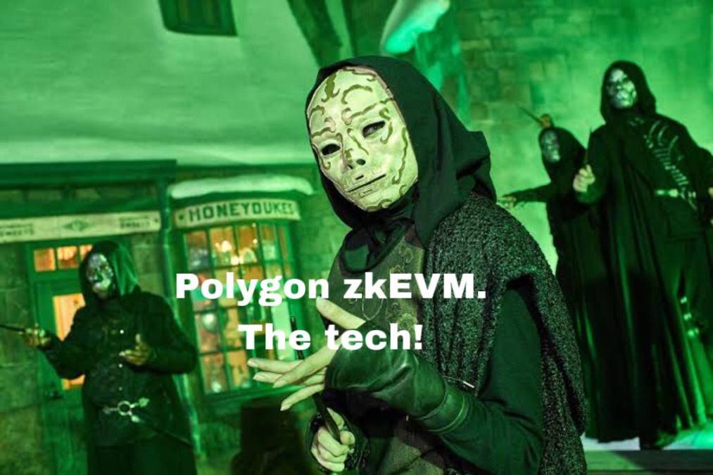 출시가 임박한 Polygon zkEVM의 핵심 구성 요소를 한 문장으로 알아보세요