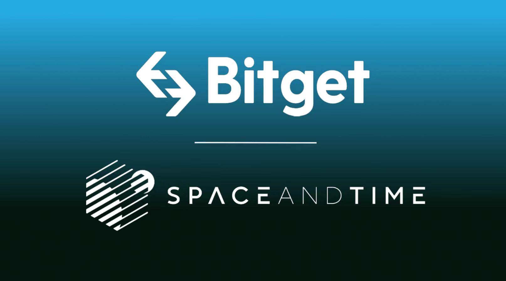 Bitget 與 Space and Time 建立戰略合作關係，財務透明度再升級