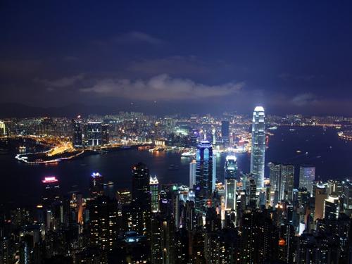 April 14 VC Victoria Peak Night held in Hong Kong
