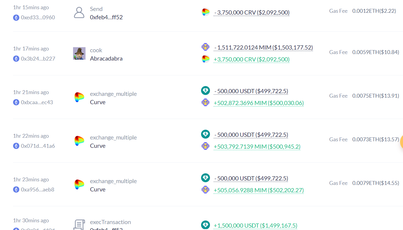 Yearn Finance 或通过 OTC 购入 150 万美元 CRV
