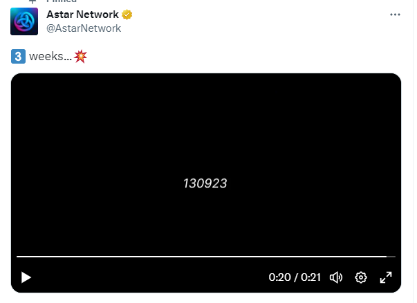 Astar Network는 9월 13일 Astar 2.0을 출시합니다