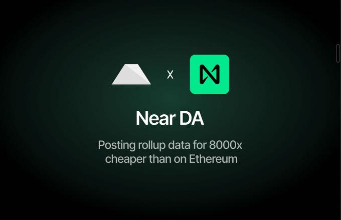 이더리움 롤업에 서비스를 제공하는 NEAR, 가격 하락에 허벅지를 붙잡다?