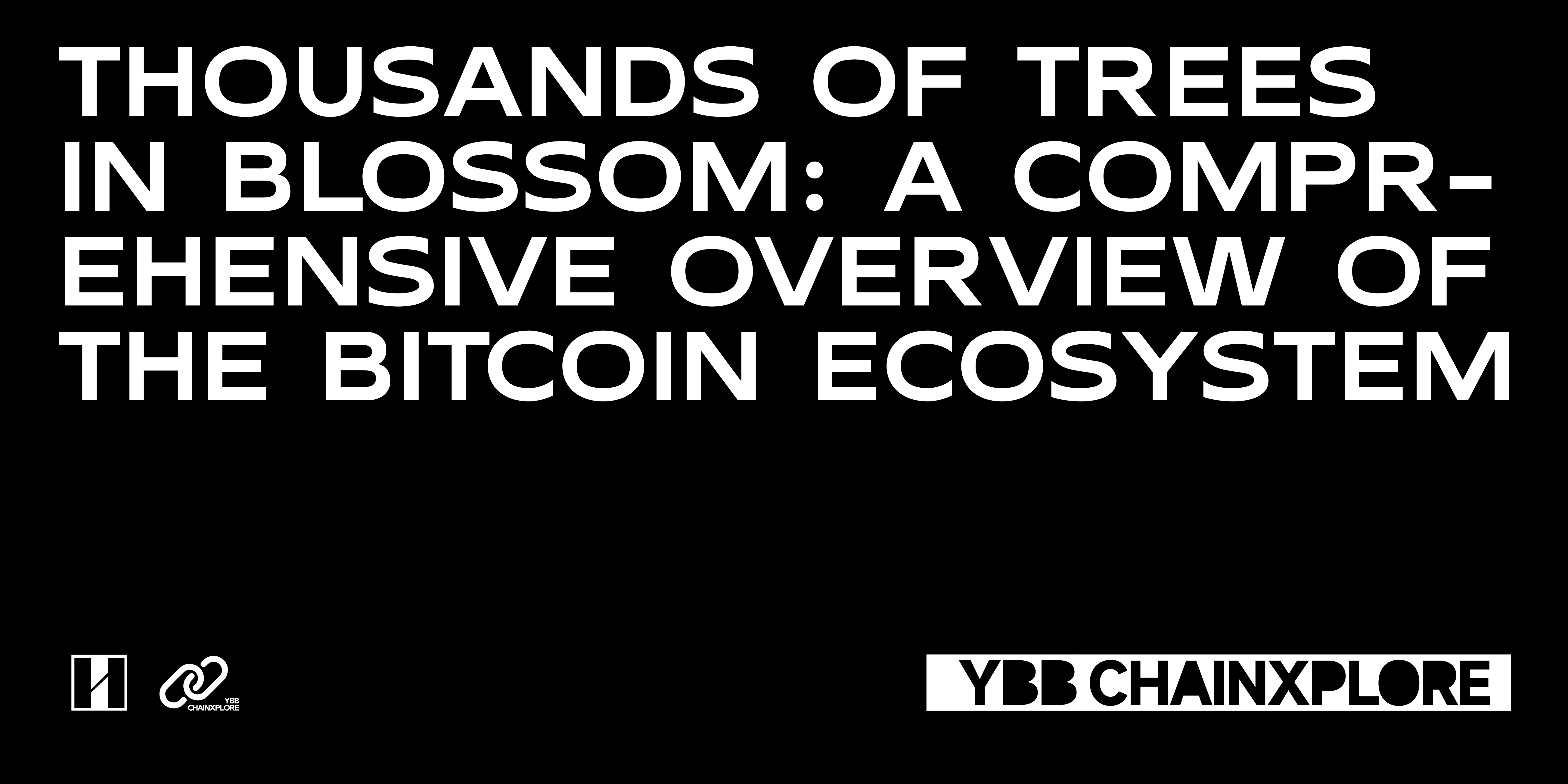 "Thousands of trees and ten thousand trees bloom with pear flowers," Overview of the Bitcoin ecosystem