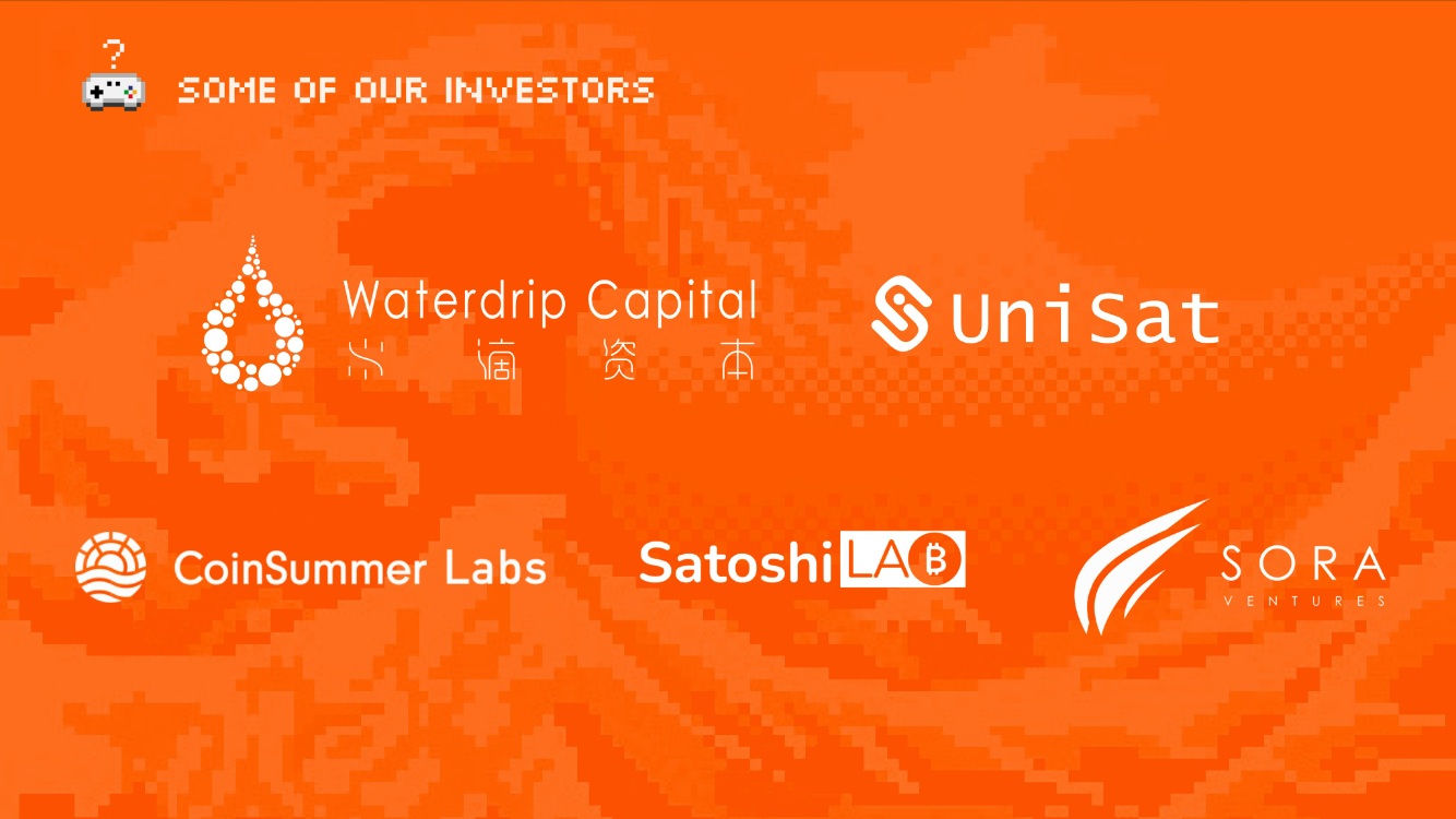 比特币链游 Ordz Games 完成种子轮融资，Waterdrip Capital 领投