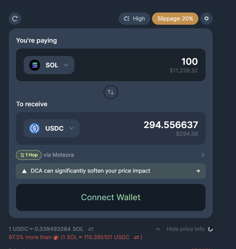 Jupiterは今朝、展開の問題によりSOLトークンの価格が一時的に3ドルを下回りました。