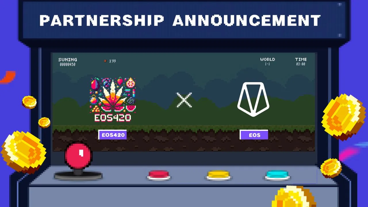 EOS 公链与元宇宙铭文协议 EOS420 达成战略合作