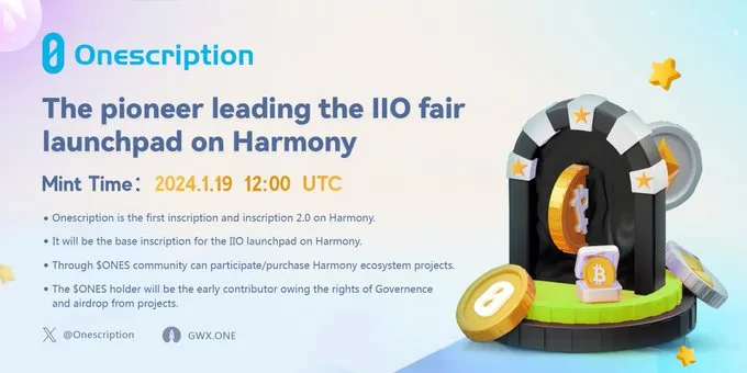 ONES：Harmony 공공 체인 첫 스마트 각인 출시, InsFi 시대를 열다
