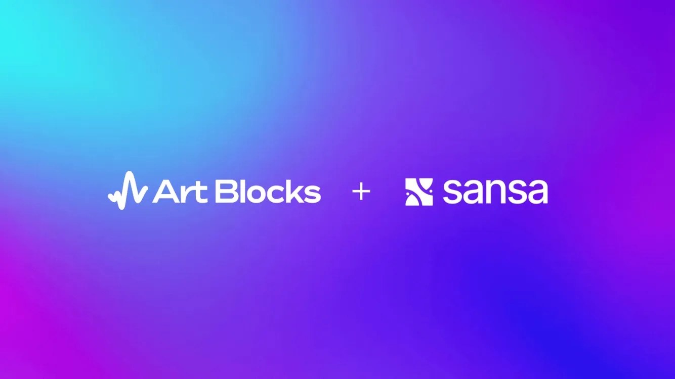 NFTプラットフォームArt Blocksが生成アートNFTマーケットSansaを買収したと発表しました。