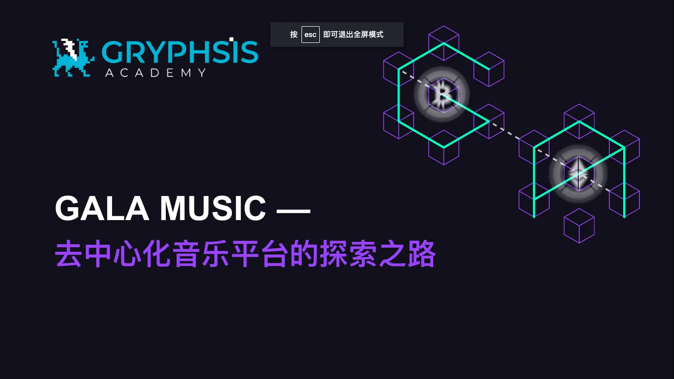 GALA MUSIC — 去中心化音乐平台的探索之路