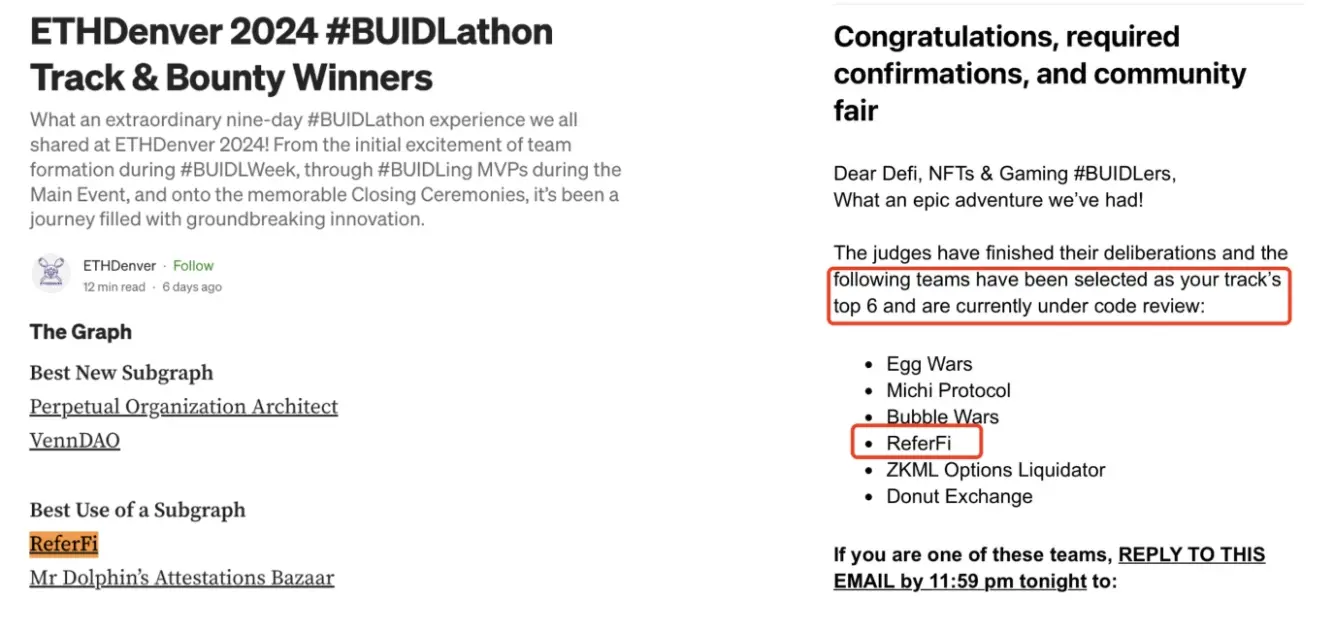 VIP3.IO 獲 ETHDenver 2024 黑客松大賽兩項大獎