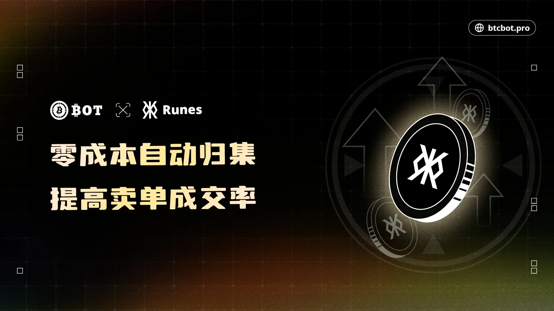 BTCBot Runes 技术方案：零成本自动归集，提高卖单成交率