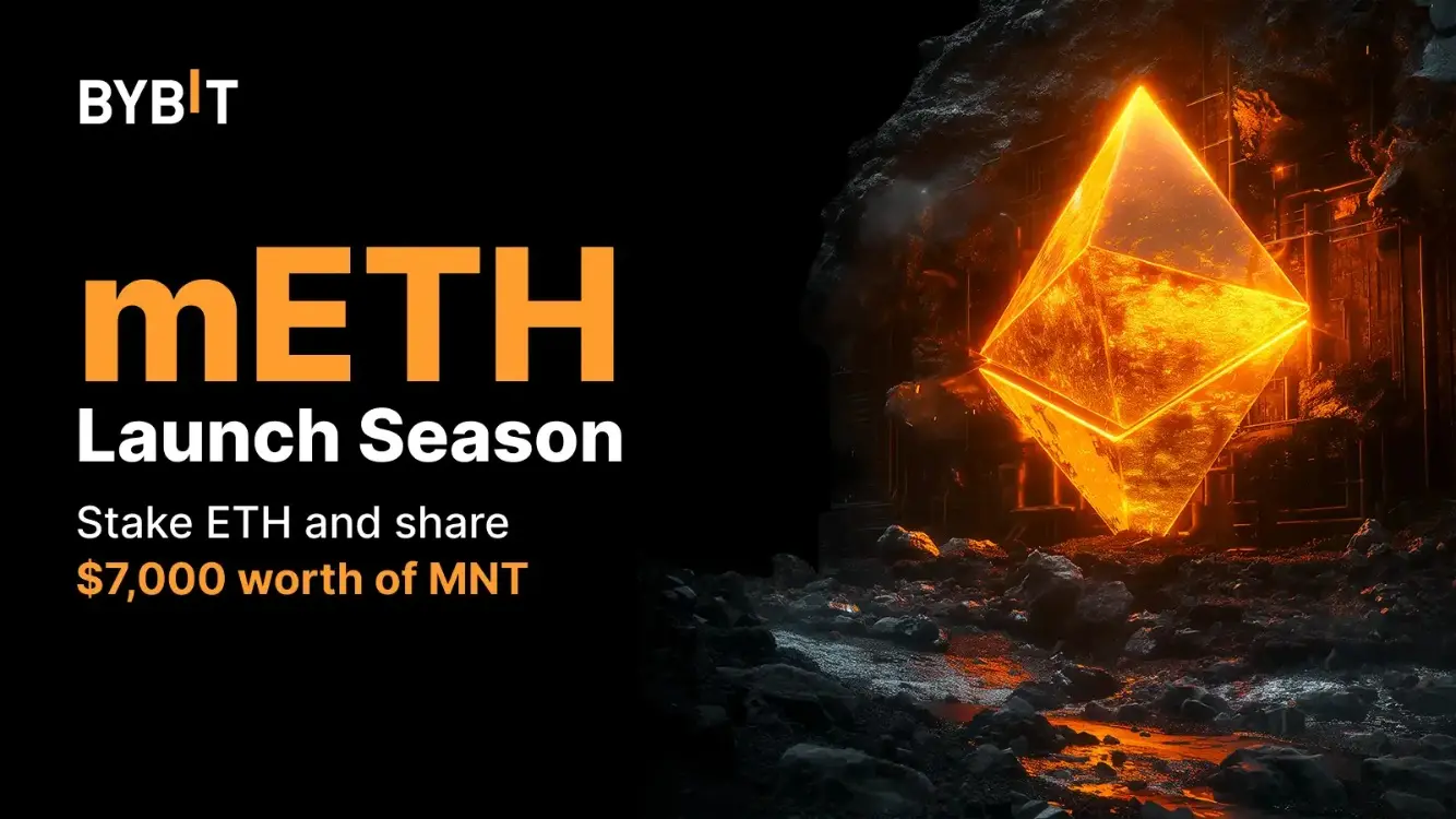 Bybitは、質権ETHの分配として7,000ドルのMNTキャンペーンを開始しました。
