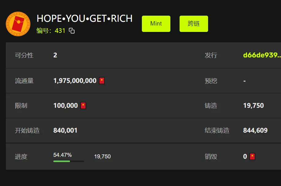 축하합니다! 동방 제일 MEME 룬을 포옹하다