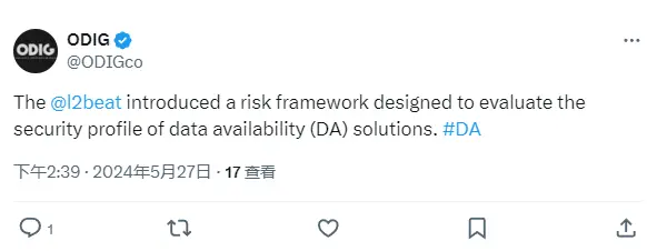 L2BEAT 引入旨在评估数据可用性解决方案安全性的风险框架
