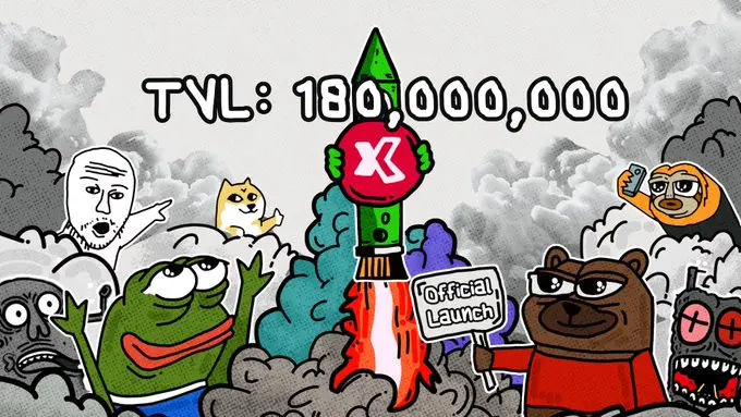 분산형 합성 스테이블코인 프로젝트 USDX (usdx.money) 총 TVL이 1.8억 달러를 초과했습니다