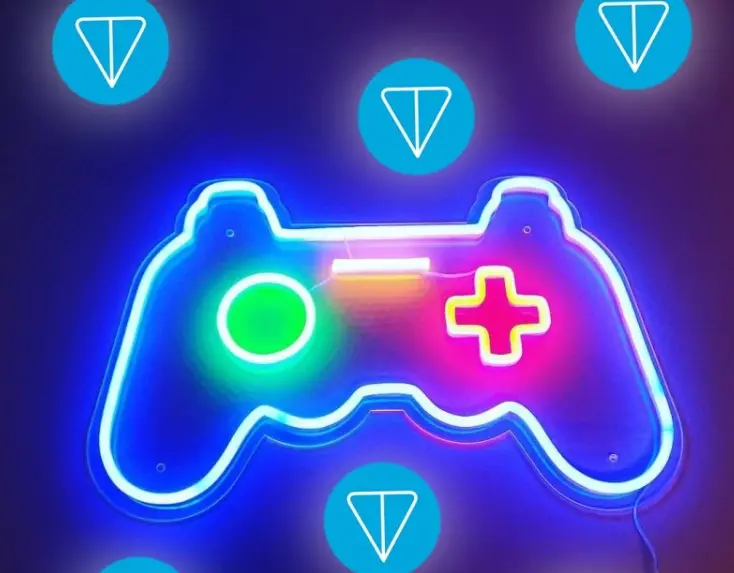 How does TON Games complete the business loop after viral marketing?