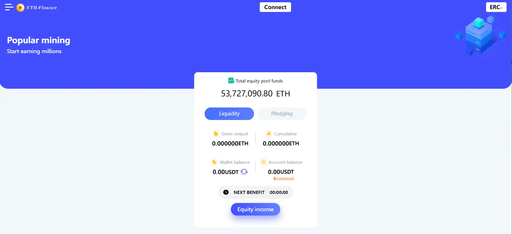 DFI：暗号取引プラットフォーム Ethfinance は詐欺プラットフォームの可能性があり、投資家が資金を預けた後に引き出せなくなる。