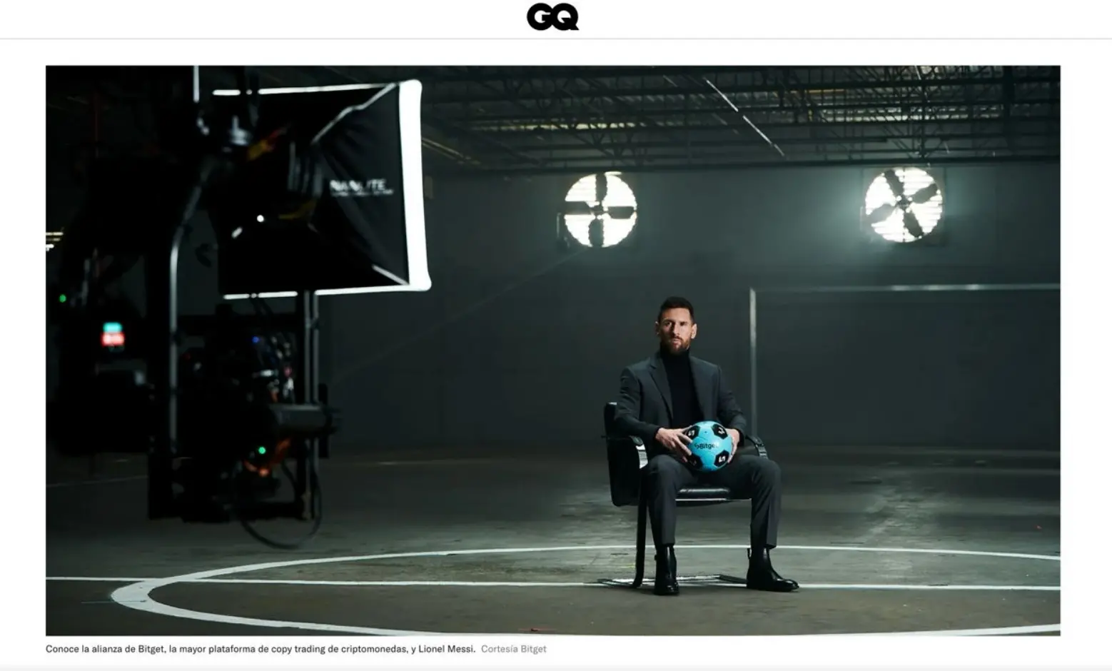 Bitget collaborates with Messi to feature in the renowned men's fashion magazine GQ, marking GQ's first special report on a cryptocurrency exchange