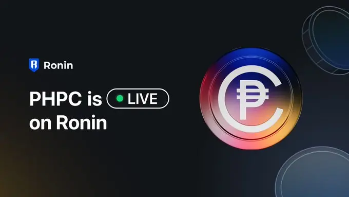 필리핀 공식 스테이블코인 PHPC가 현재 로닌에 상장되었습니다