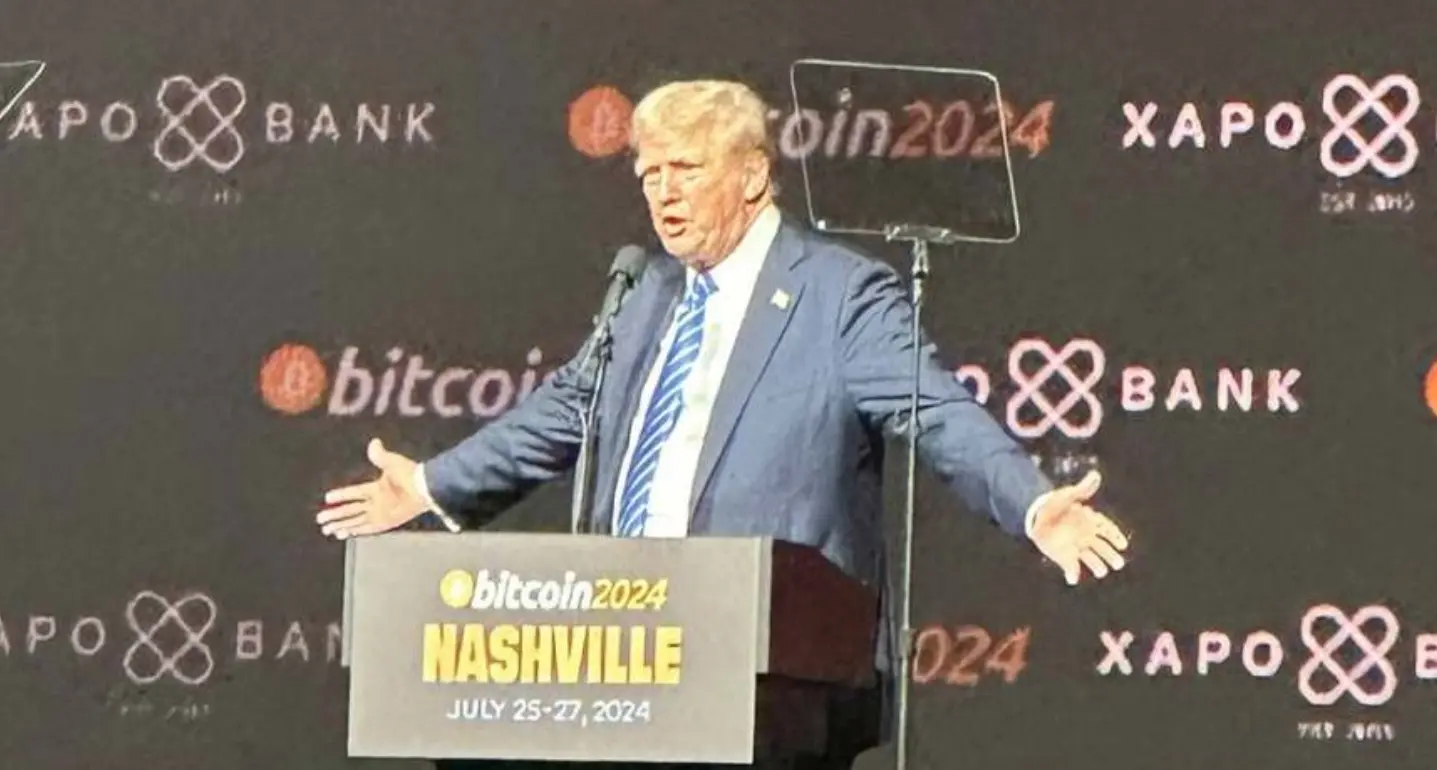 トランプのビットコイン大会講演まとめ：ビットコインを国家備蓄に取り入れることで、第三次世界大戦を防ぐ。