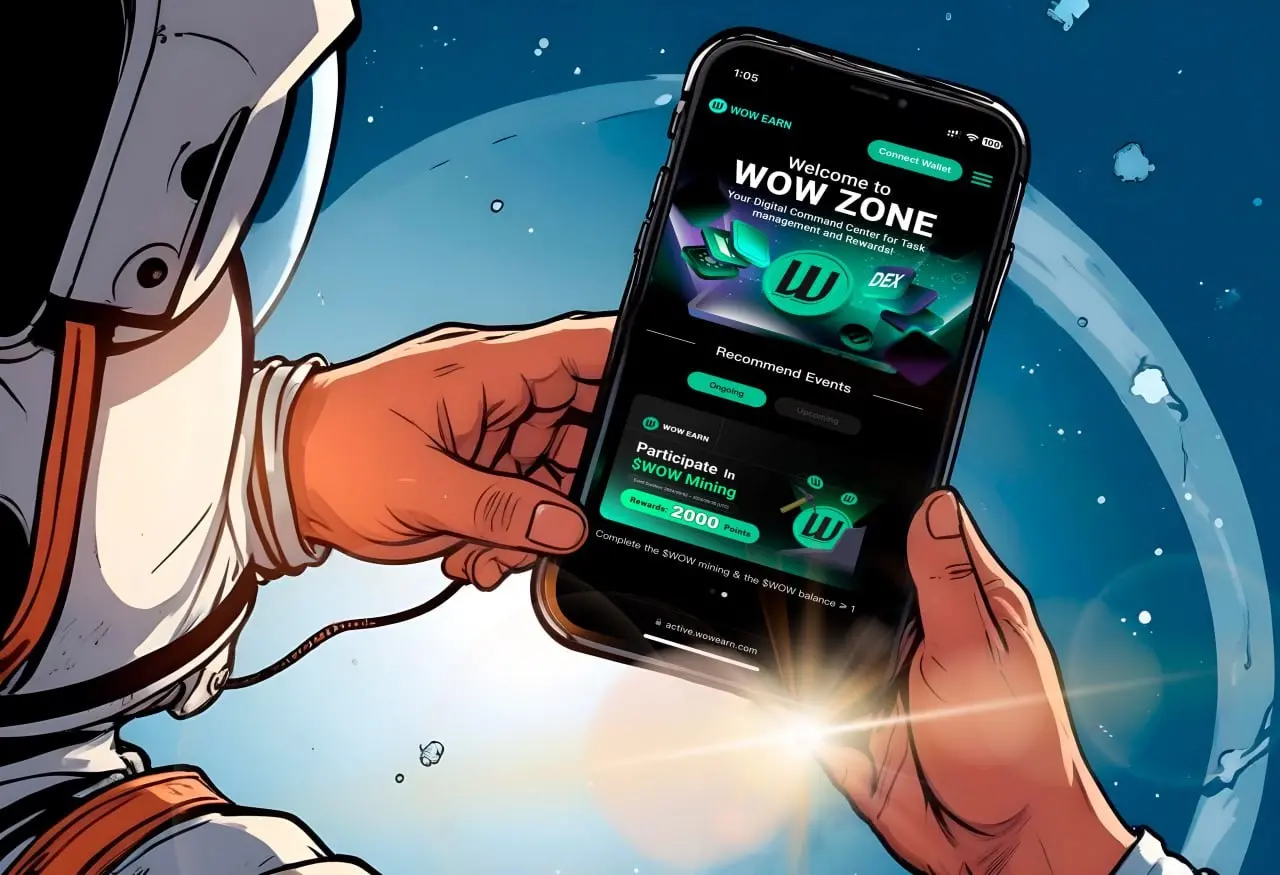 WOW EARN 任务中心 WOW ZONE 上线，推出双倍积分活动