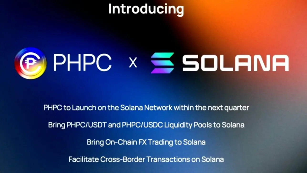 필리핀 암호화폐 거래소 Coins.ph가 솔라나에서 스테이블코인 PHPC를 출시한다고 발표했습니다