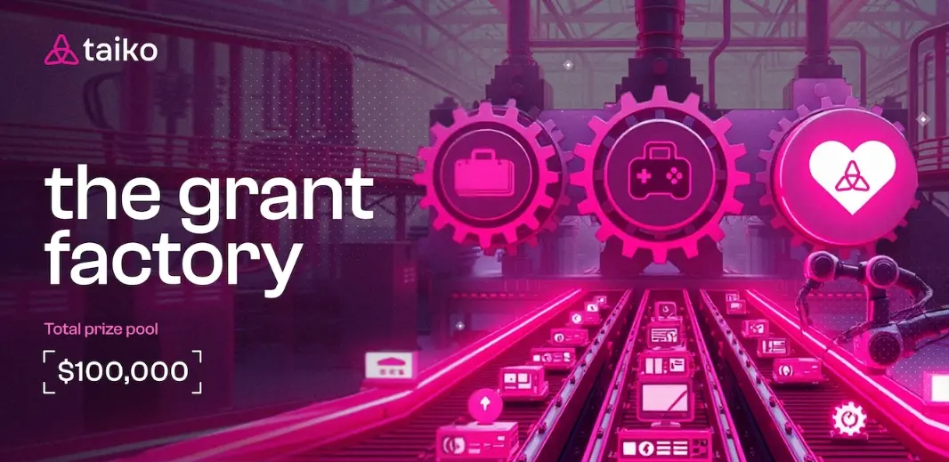 Hemera Protocol and Taiko join forces to launch the Hackathon Grant Factory, with a total prize pool of $100,000