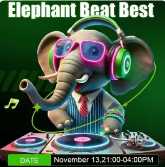 WEB3 Elephant Beat Best 电音节 将于 11 月13 日在曼谷开幕