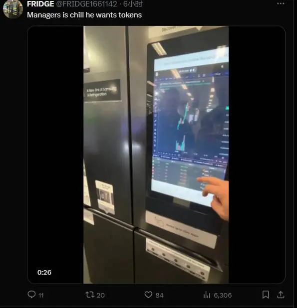 Meme Angle Awards: About the fact that I created a meme coin using a refrigerator.