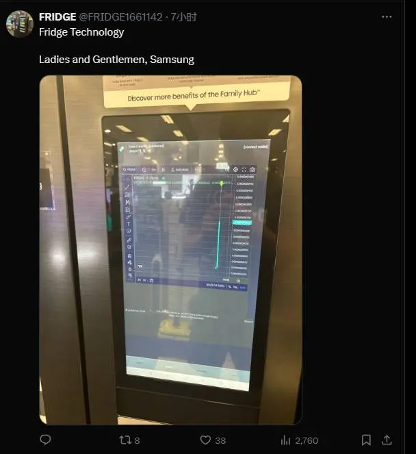 Meme Angle Awards: About the fact that I created a meme coin using a refrigerator.