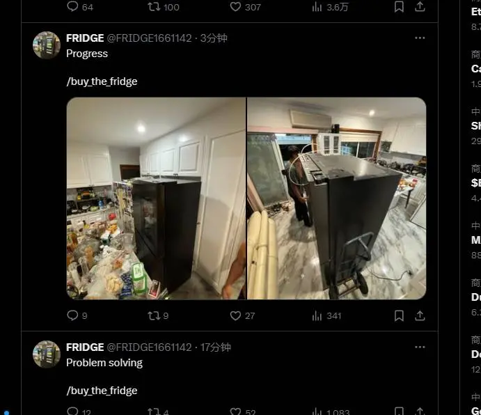 Meme Angle Awards: About the fact that I created a meme coin using a refrigerator.