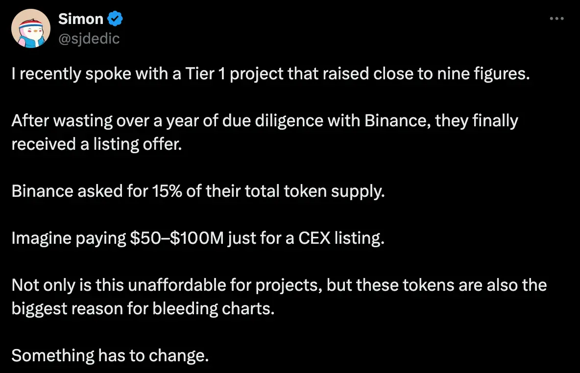 Rumors abound, is the exorbitant listing fee of Binance true or false?