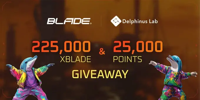 Delphinus Lab と Blade Games が共同でゲームエアドロッププログラムを発表しました。